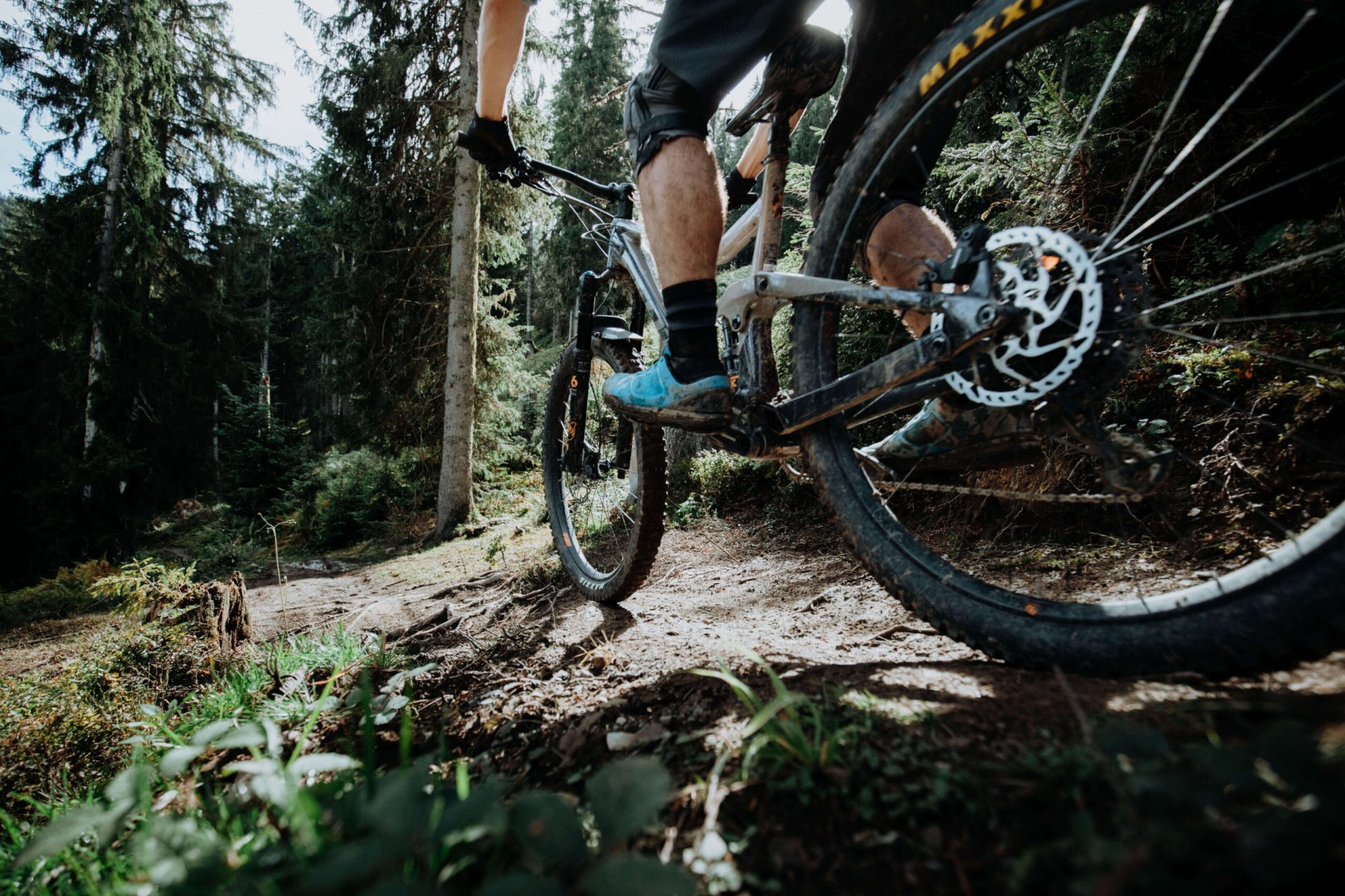 Mountainbiker in Saalfelden Leogang