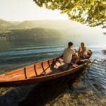 Romantik im Ruderboot am Millstättersee