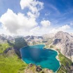Panorama Lünersee im Brandnertal