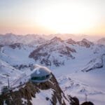 MEDRES 00000141193 Das Cafe 3 440 am Pitztaler Gletscher Oesterreichs hoechstes Kaffeehaus TVB Pitztal Oliver Gartzke | austriabooking.at