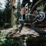 Mountainbiker in Saalfelden Leogang