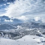 Panorama der Olympiaregion Seefeld