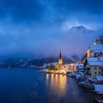 Hallstatt 2 beautiful hallstatt lakeside town in twilight duri 2023 11 27 05 20 47 utc | austriabooking.at